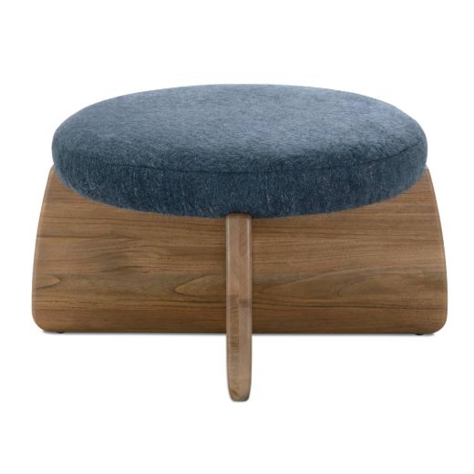 Picture of Brushed Blend Nova Round Ottoman